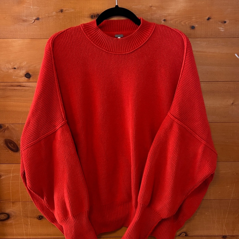 Free People Easy Street Crewneck Sweater